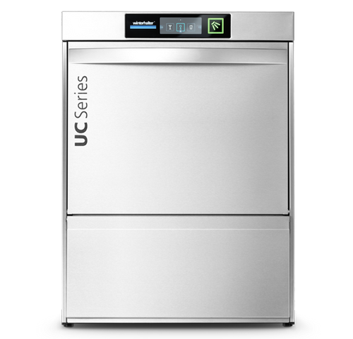 Lave-verres électronique 500x500 TRIPHASE- avec pompe de vidange et osmoseur et adoucisseur- UC-M